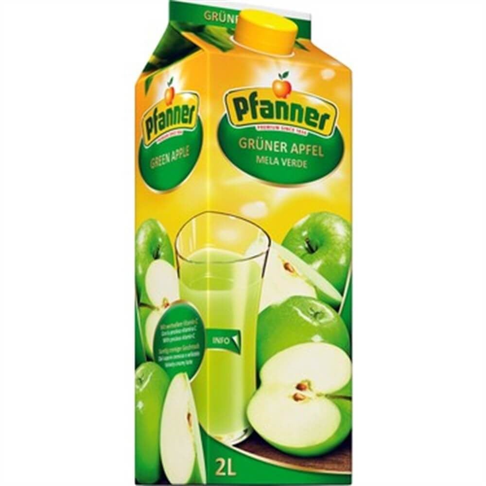 PFANNER YEŞİL ELMA SUYU 2 LT