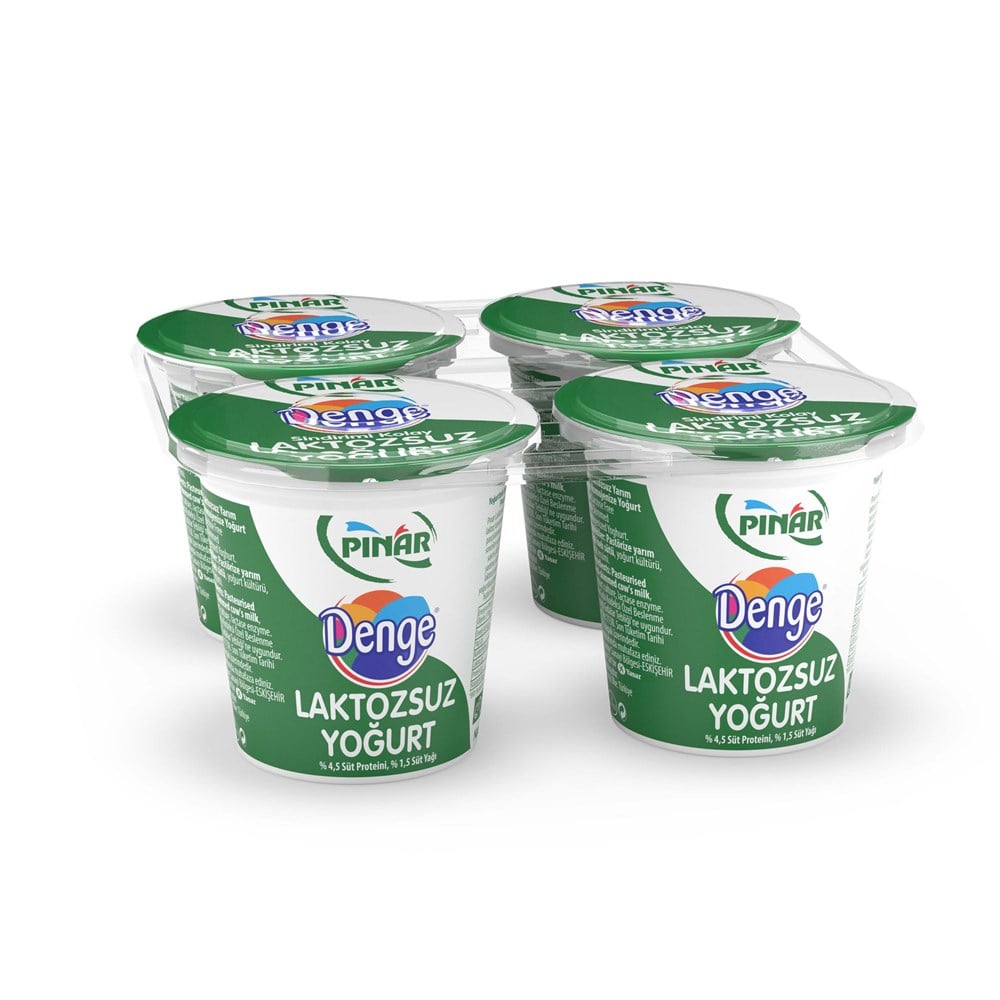 PINAR YOGURT LAKTOZSUZ 4x125GR