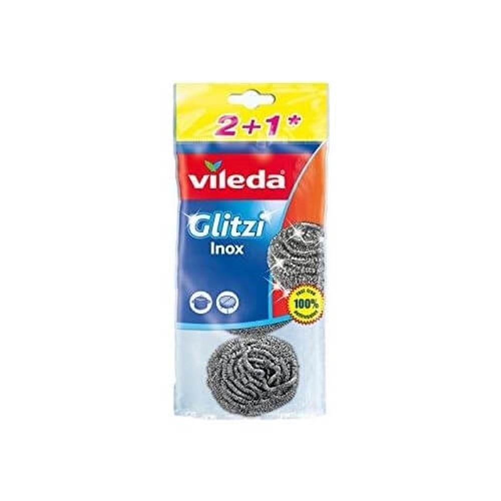 VİLEDA GLİTZİ ÇELİK TEL 3 LÜ