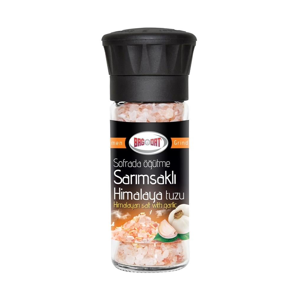 BAĞDAT SARIMSAKLI HİMALAYA TUZ DEĞ.KAP.110GR
