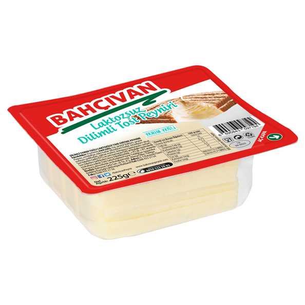 BAHÇIVAN KAŞAR DİLİMLİ LAKTOZSUZ 225 GR