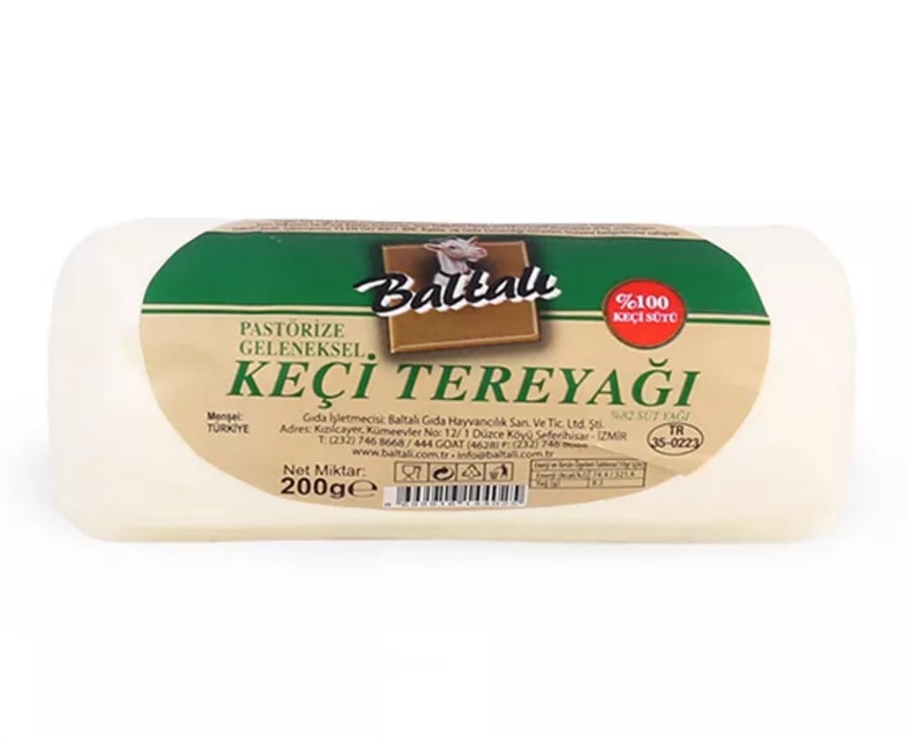 BALTALI %100 KEÇİ TEREYAĞ 200GR