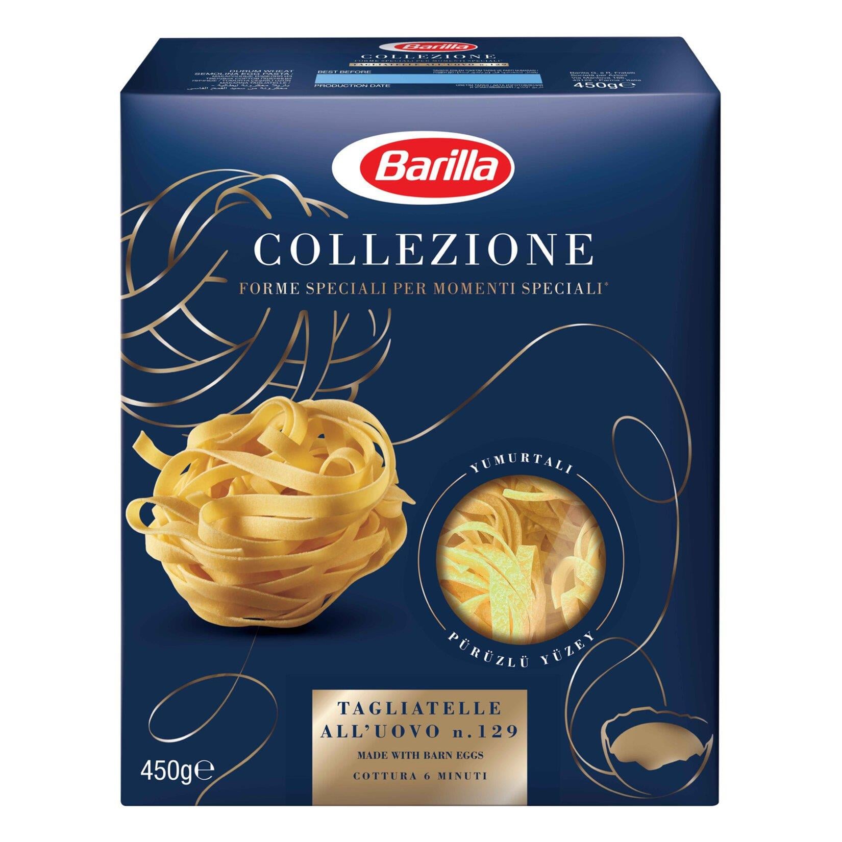 BARILLA TAGLIATELLE COLLEZİONE UOVO 500GR