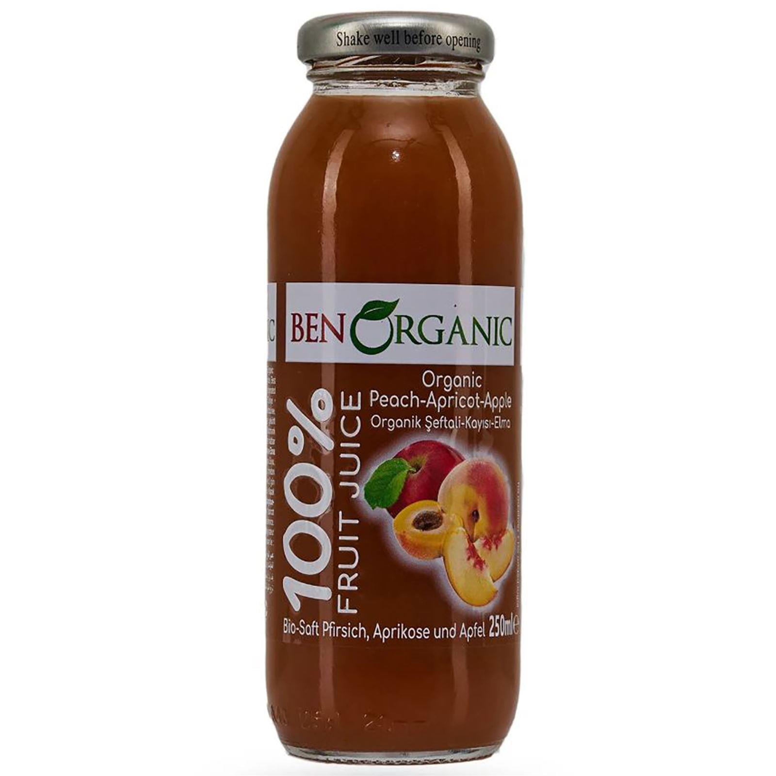 BEN ORG.ŞEFT.KAYISI SUY.CAM 250ML