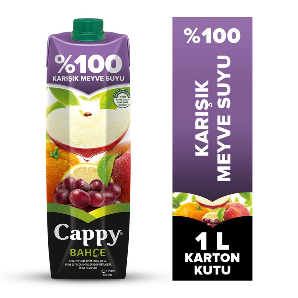 CAPPY %100 KARIŞIK M.SUYU 1LT