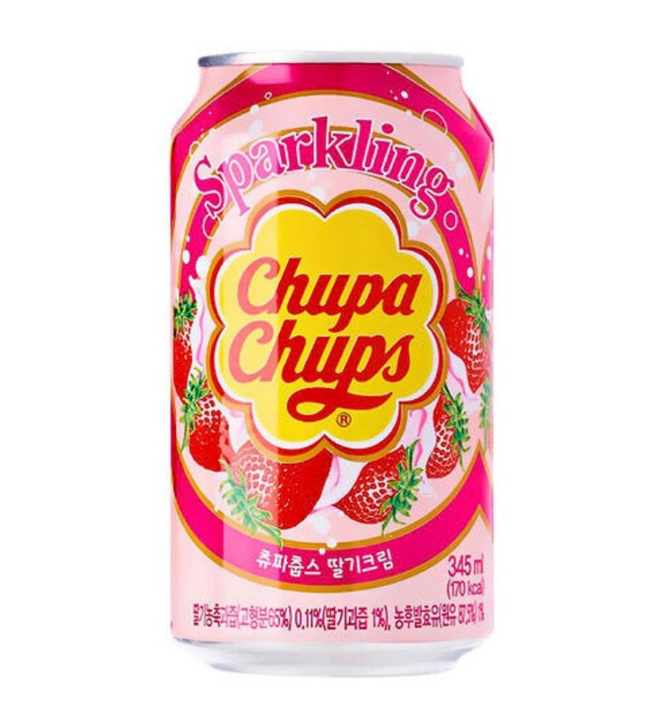 CHUPA CHUPS STRAWBERRY & CREAM FLAVOUR 345ML