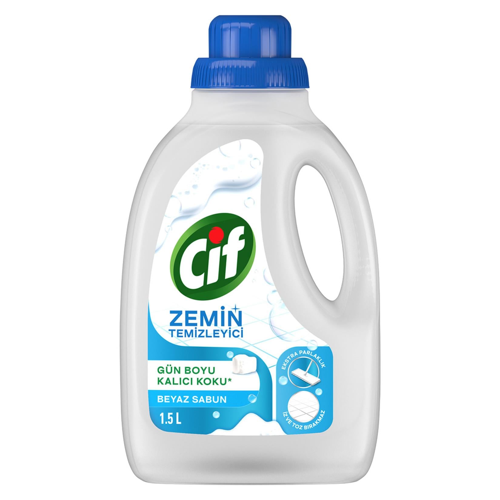 CİF YÜZ.TEMZ.BEYAZ SABUN 1500ML