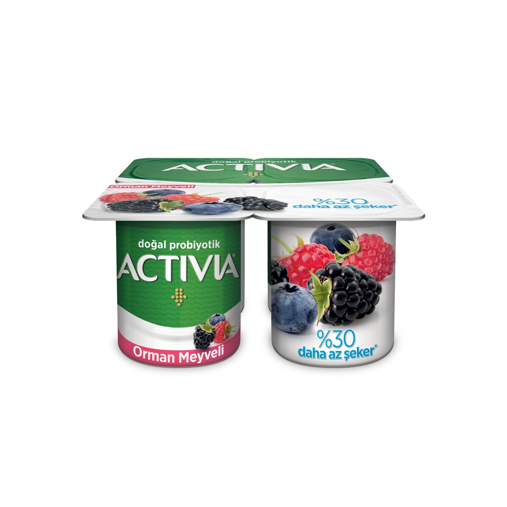 DANONE ACTIVIA ORMAN MEYV. 4 X 110 GR