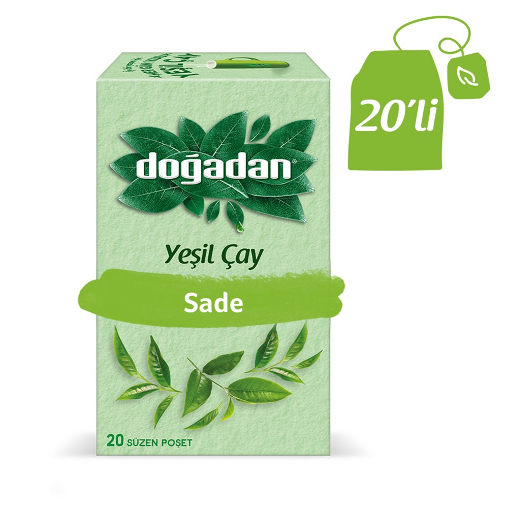 DOĞADAN YEŞİL ÇAY 20 POŞET