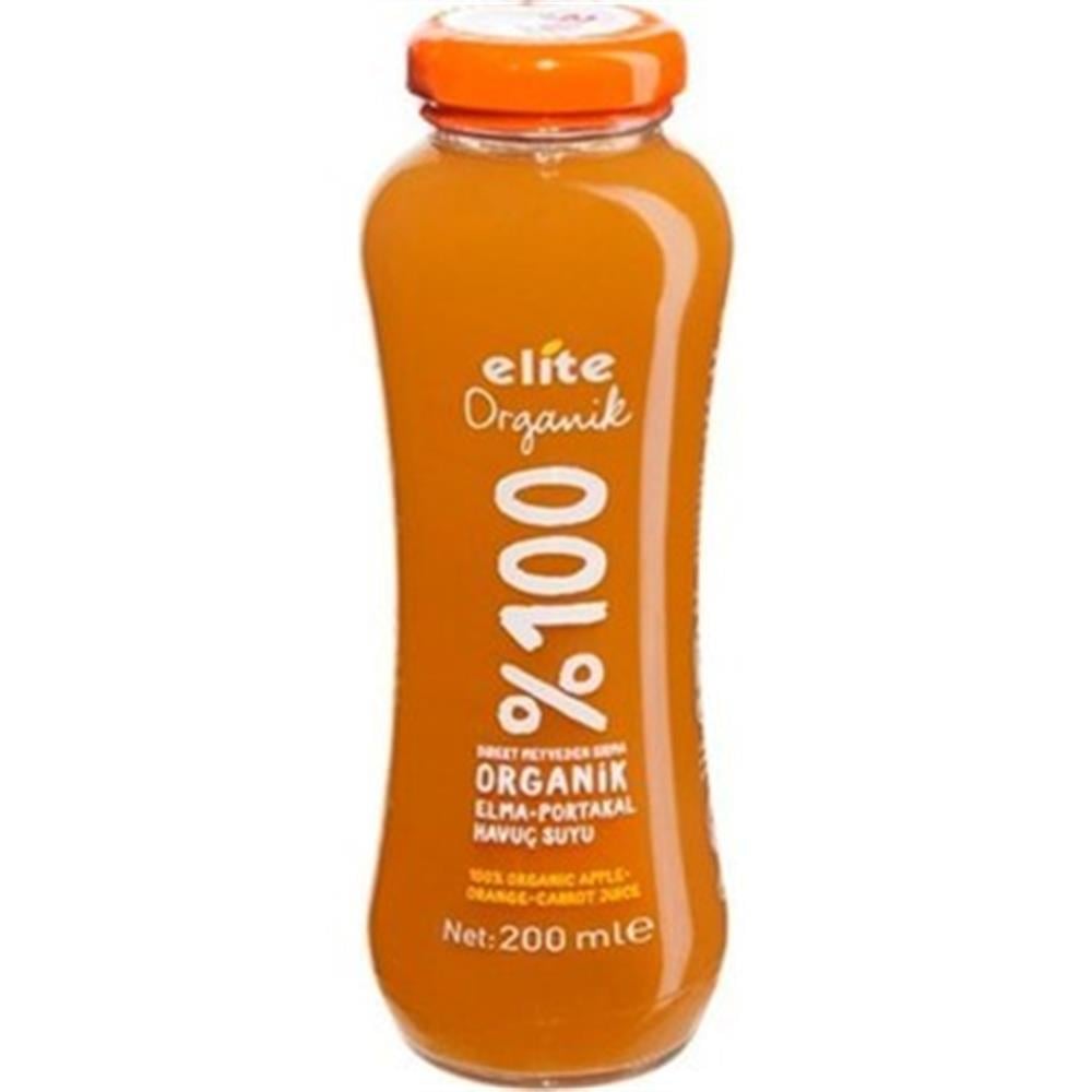 ELİTE ORG.PORT.-ELMA-HAVUÇ 200ML