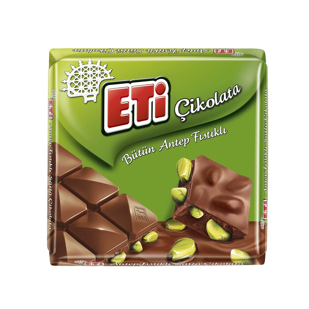 ETİ ÇİK.A.FISTIKLI KARE 70GR