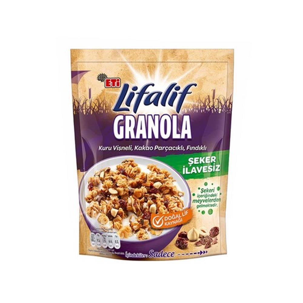ETİ LİFALİF GRANOLA VİŞNE KAK.FINDIK 200GR