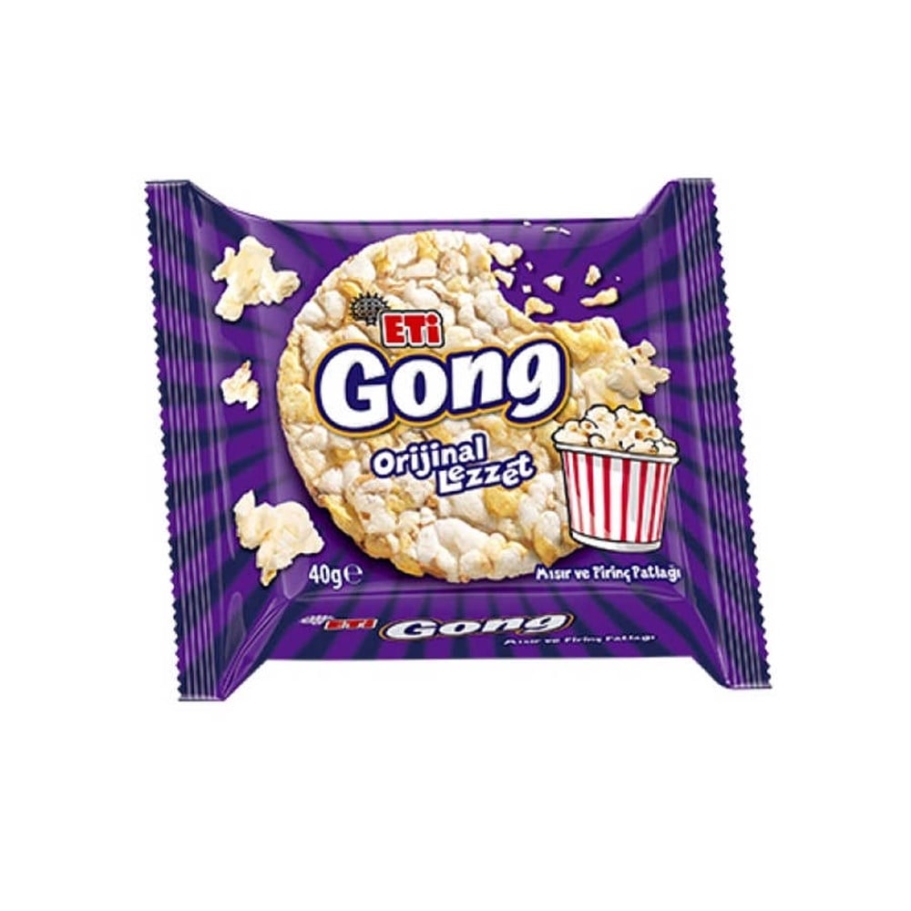ETİ GONG MISIR PİRİNÇ PATL.40GR   