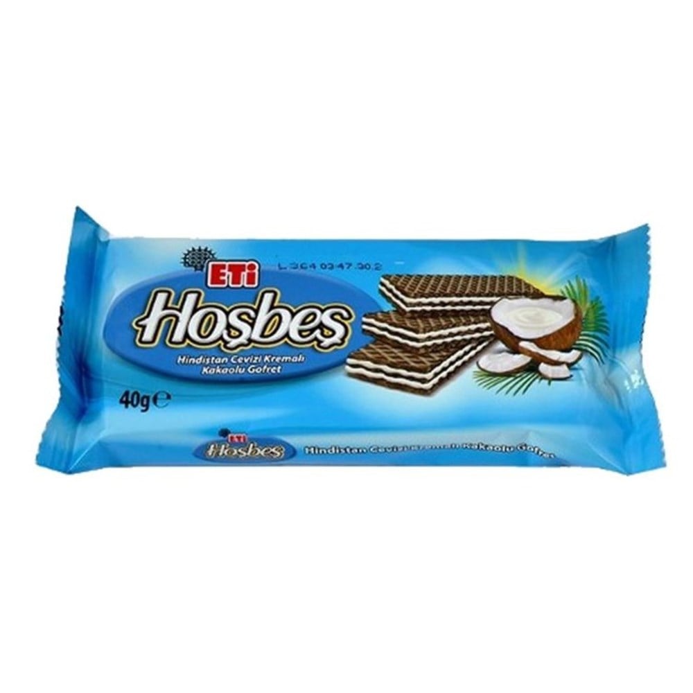 ETİ HOŞBEŞ GOFRET H.CEVİZ 40GR