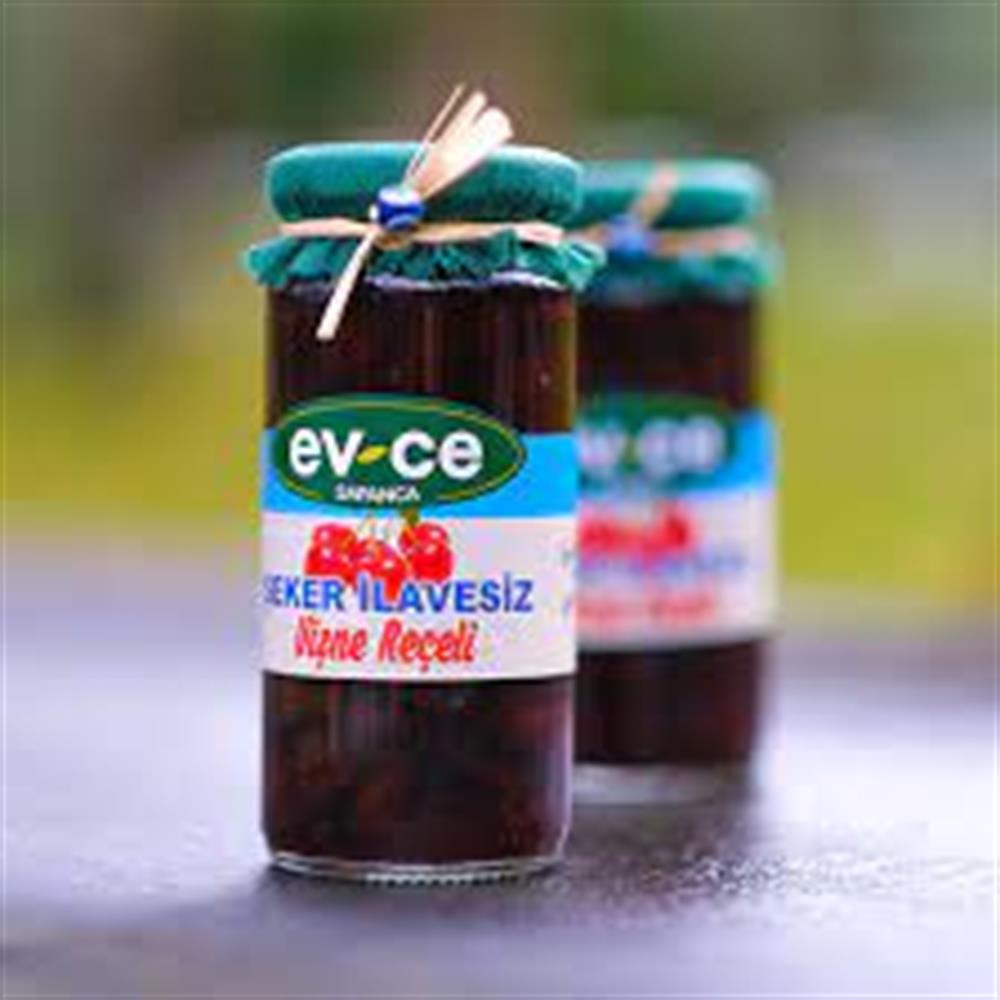 EV-CE ŞEKERSİZ VİŞNE REÇELİ 300GR