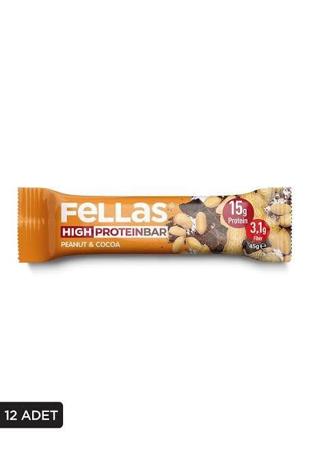 FELLAS PROTEİN BAR CACAO-YER FIST.45GR