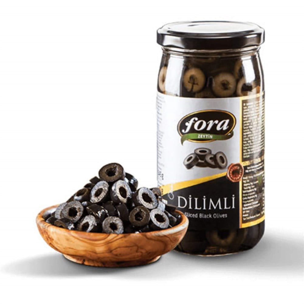 FORA DİLİM.SİYAH ZEYTİN 160GR