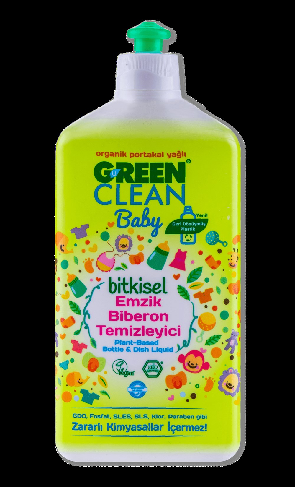GREEN CLEAN BEBEK EMZİK BİB.TEM.500ML