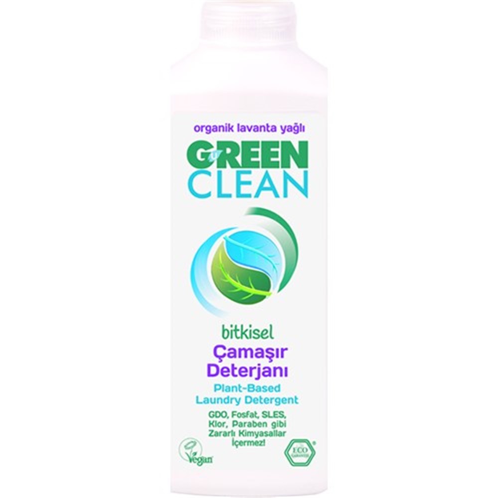 GREEN CLEAN ÇAM.DET LAVANTA 1 LT