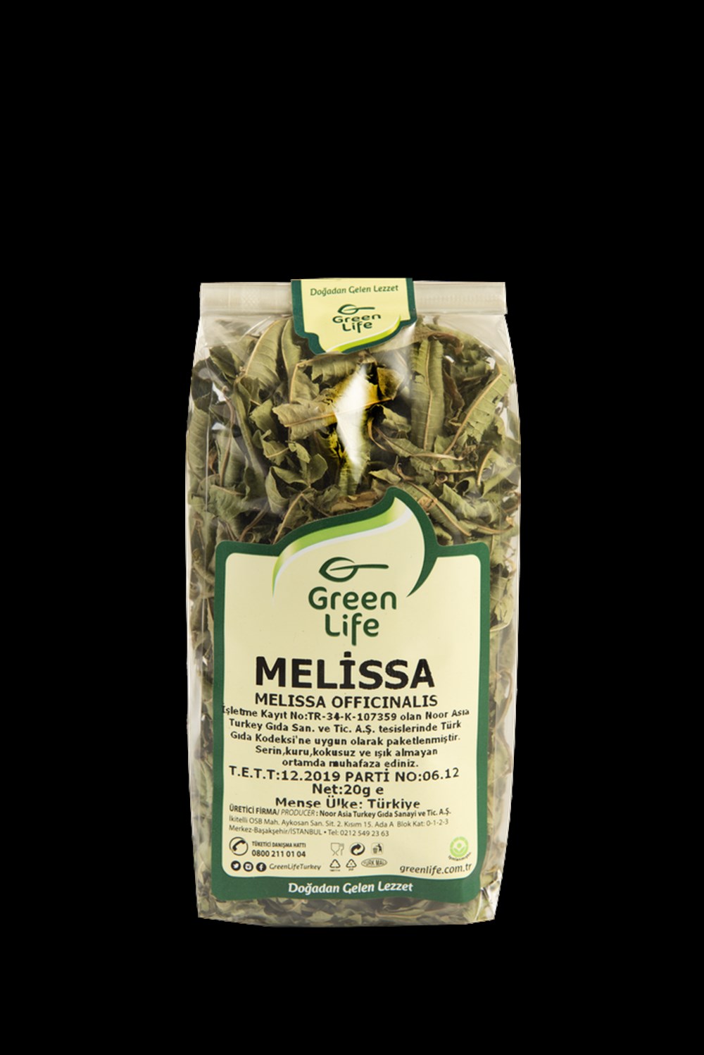 GREEN LİFE MELİSSA 20GR