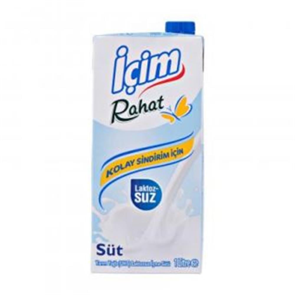 İÇİM LAKTOZSUZ SÜT 1 LT