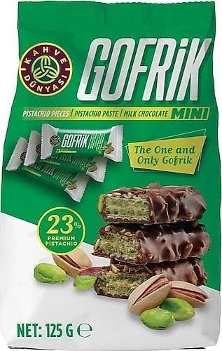 GOFRİK MİNİ FISTIKLI SÜTLÜ 10LU 125GR