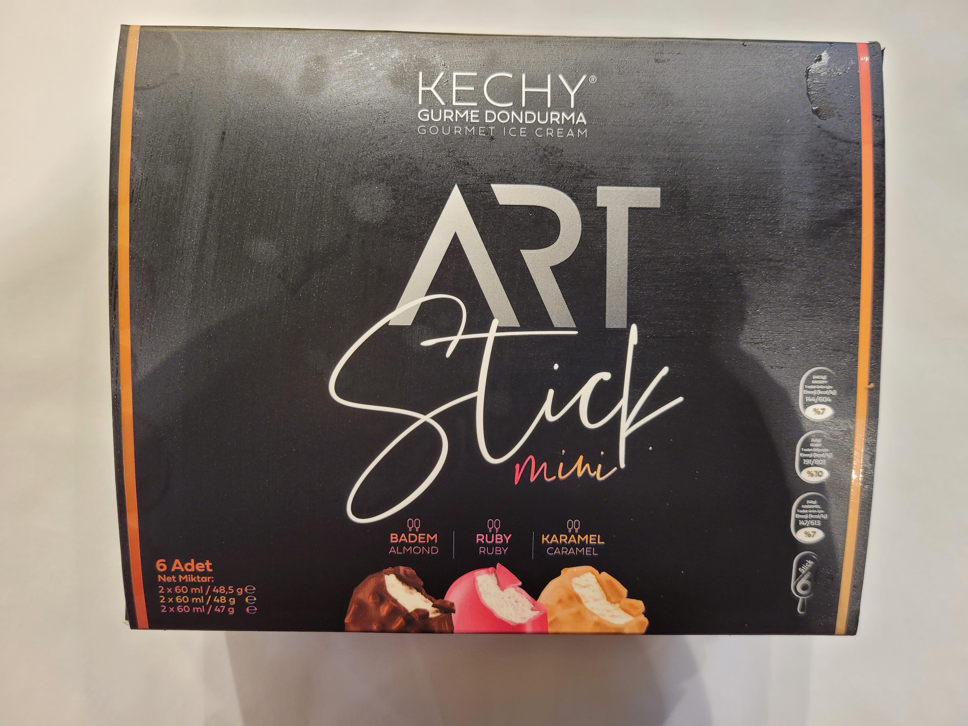 KECHY GURME DON.MİNİ STİCK BADEM-RUBY KARAMEL 360ML