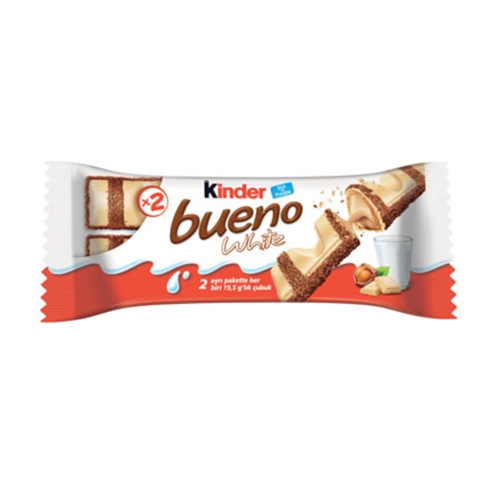 KINDER BUENO WHITE 2ADET 43GR