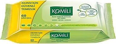 KOMİLİ ISLAK HAVLU SENSİTİVE 60 LI