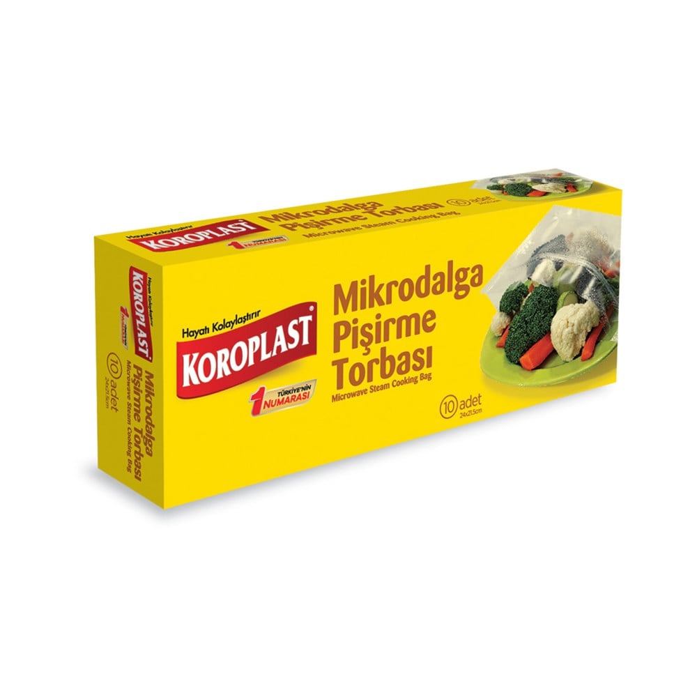 KOROPLAST MİKRODALGA PİŞİR.TORB.10LU