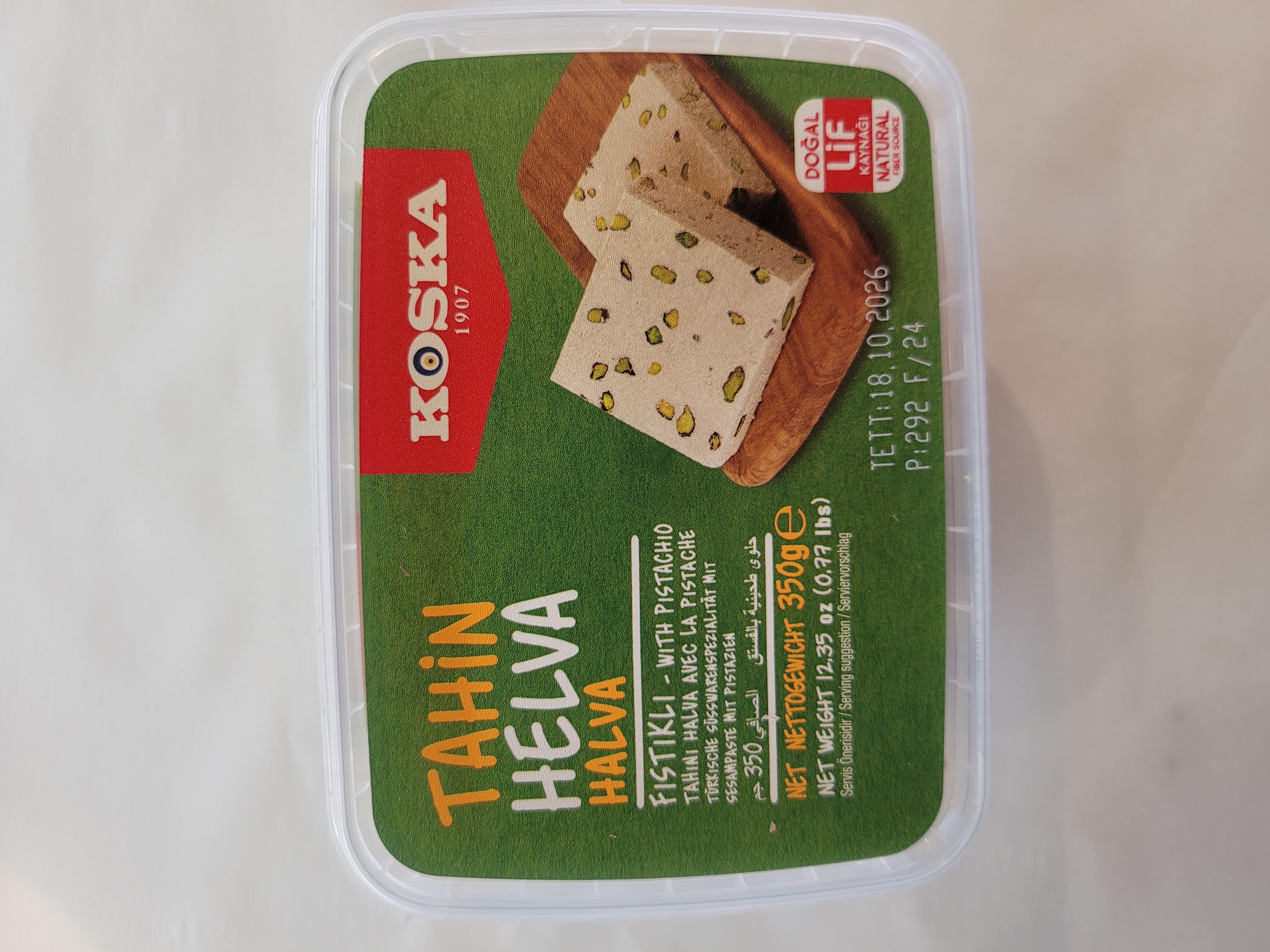 KOSKA HELVA FISTIKLI 350GR