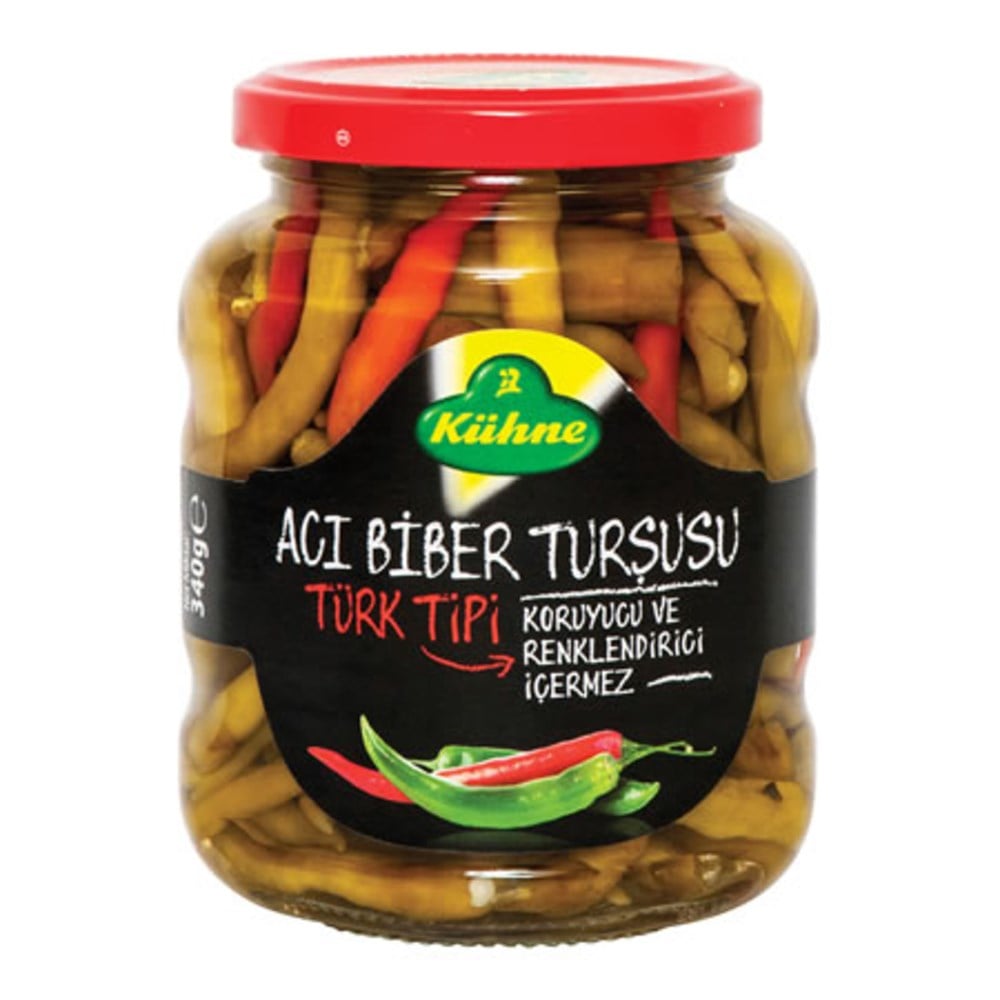KÜHNE ACI BİBER TURŞUSU 370ML