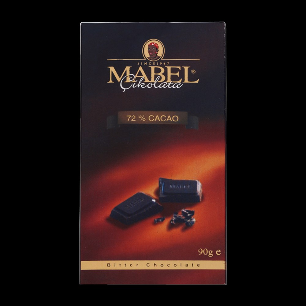 MABEL BİTTER ÇİK.%72 KAKOLU 90GR      