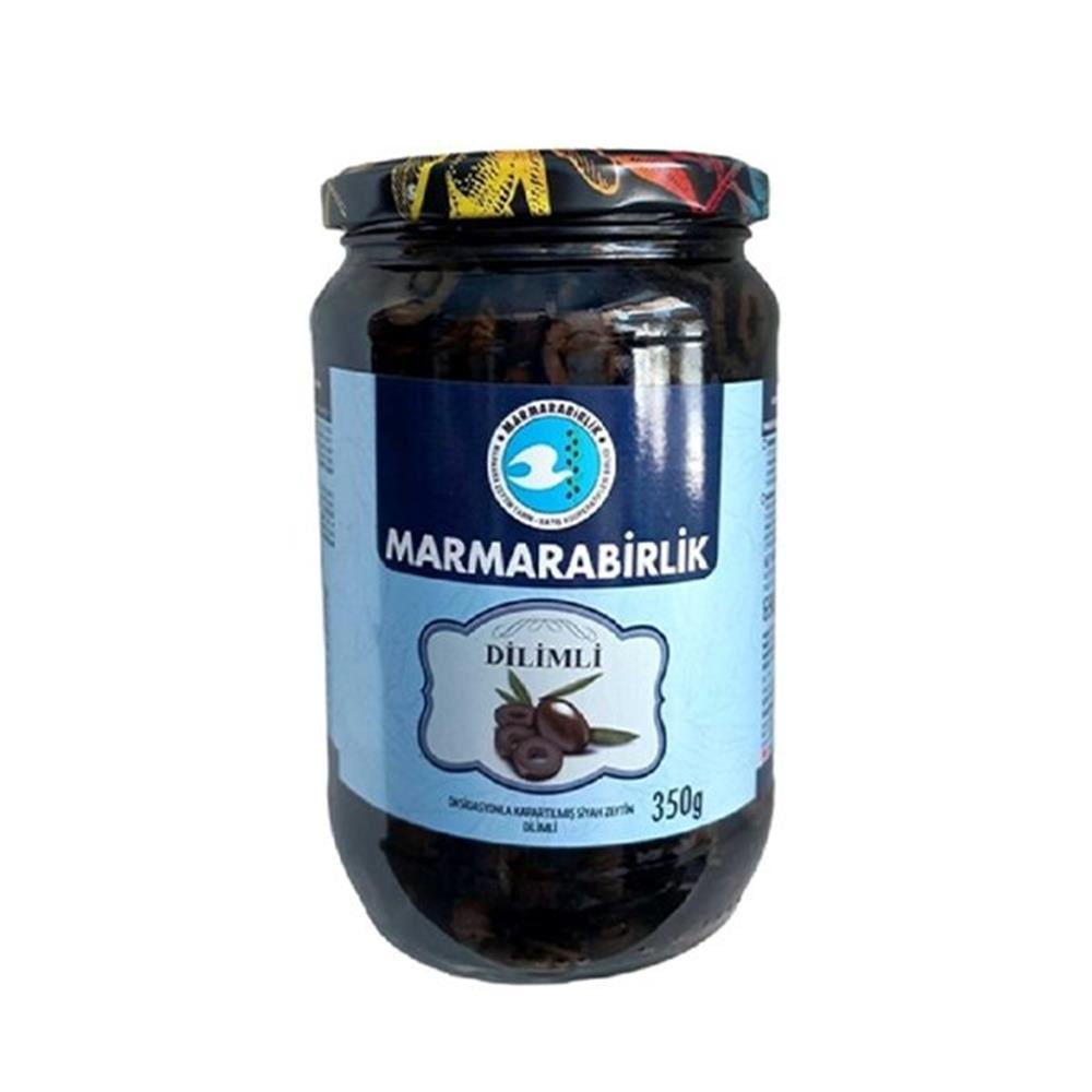 M.BİRLİK DİLİMLİ SİYAH ZEYTİN 350GR