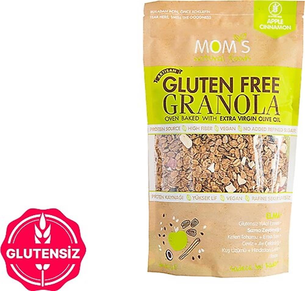 MOMS GLUTENSİZ ELMALI MÜSLİ 300GR