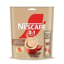 NESCAFE 2 Sİ 1 ARADA SÜTLÜ 10 PAKET