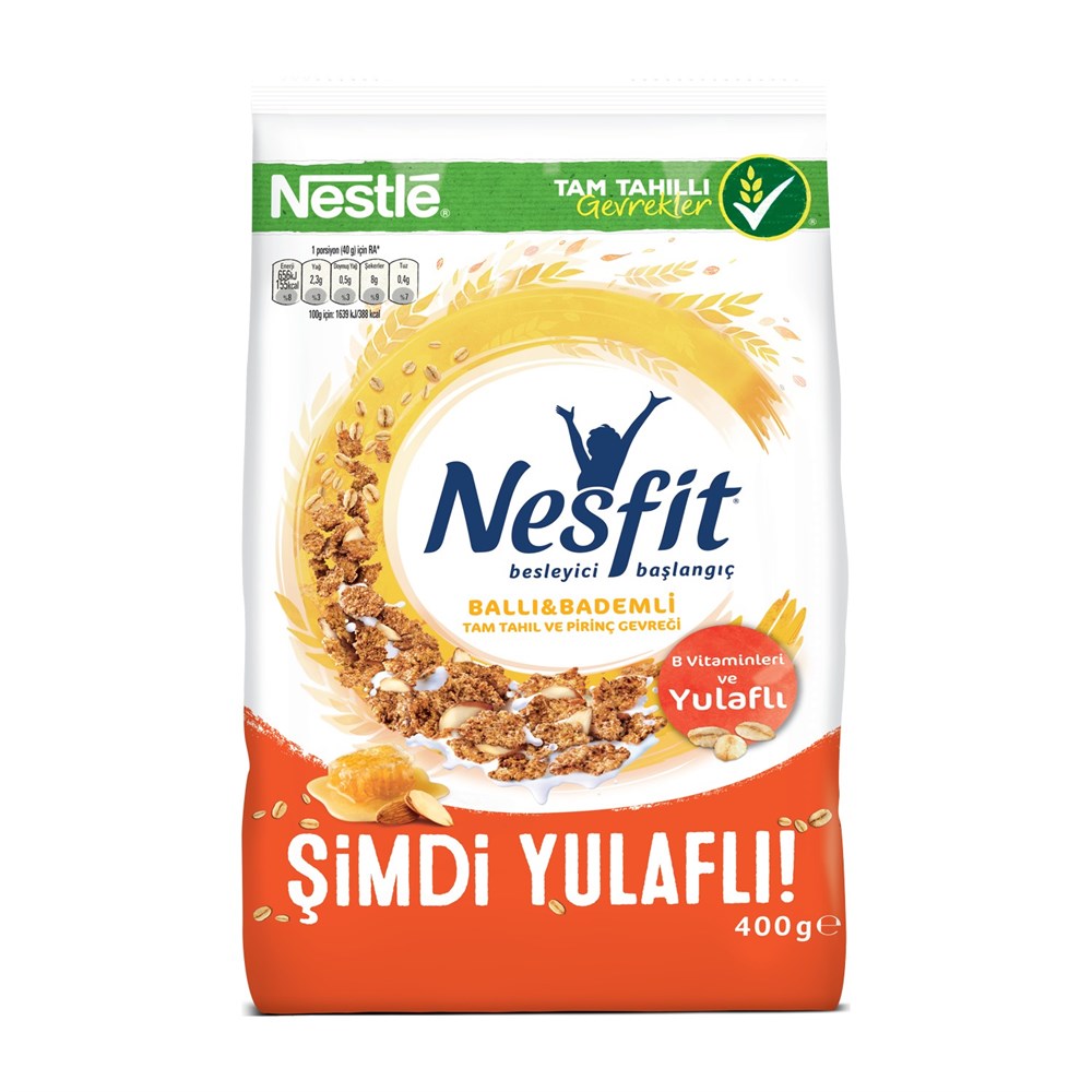 NESFİT BALLI BADEMLİ 400GR