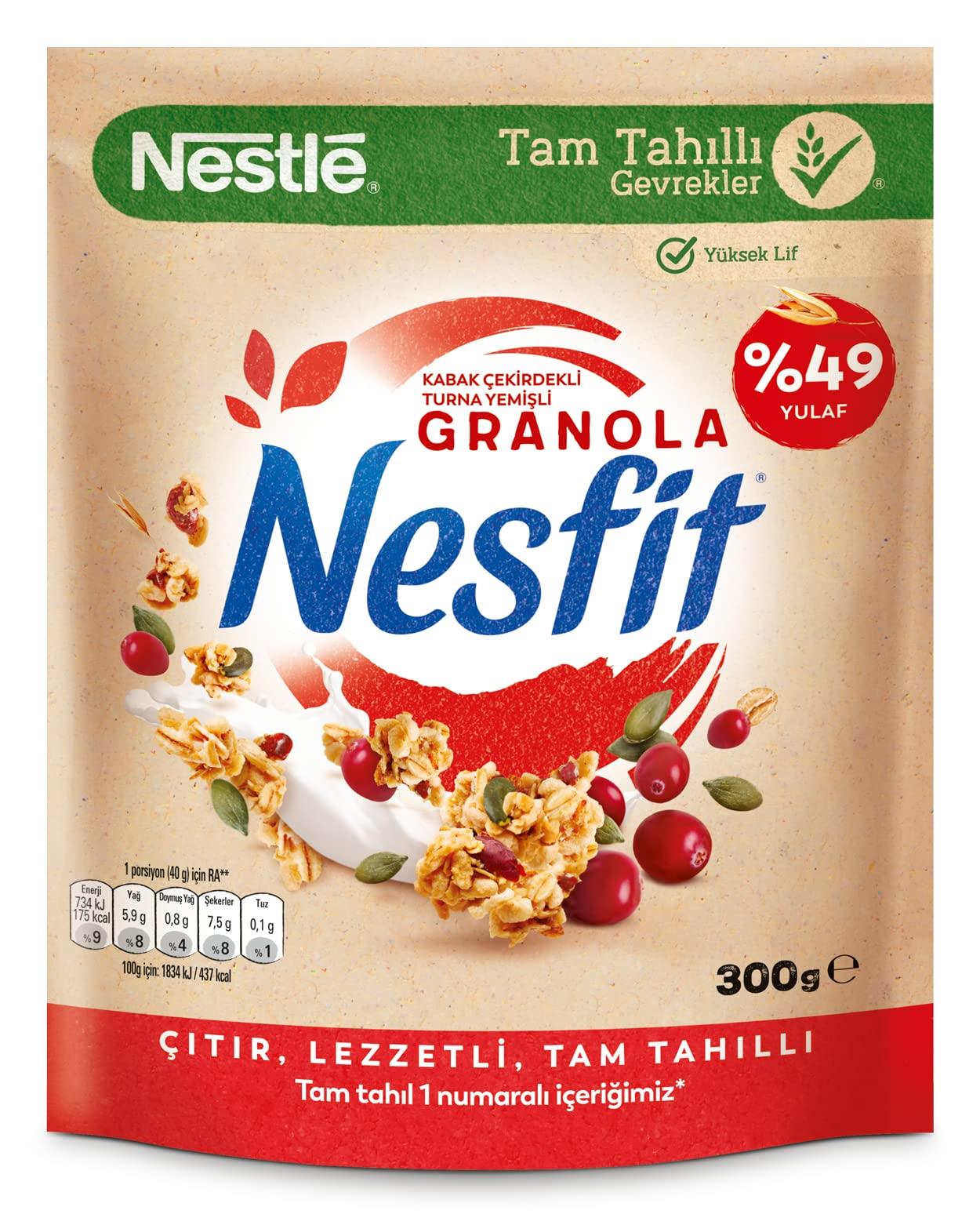 NESFİT GRANOLA KABAK ÇEK.TURNA YEM.300GR
