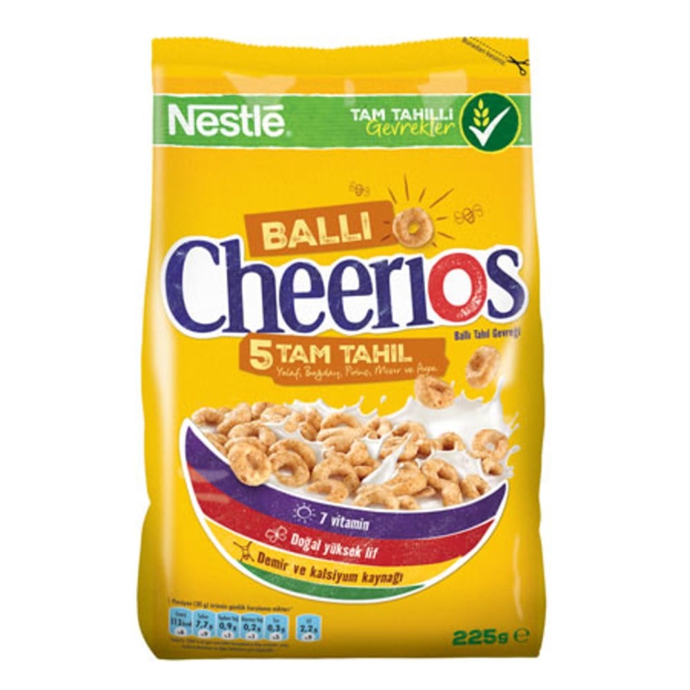 NESTLE CHEERİOS BALLI GEVREK 225GR