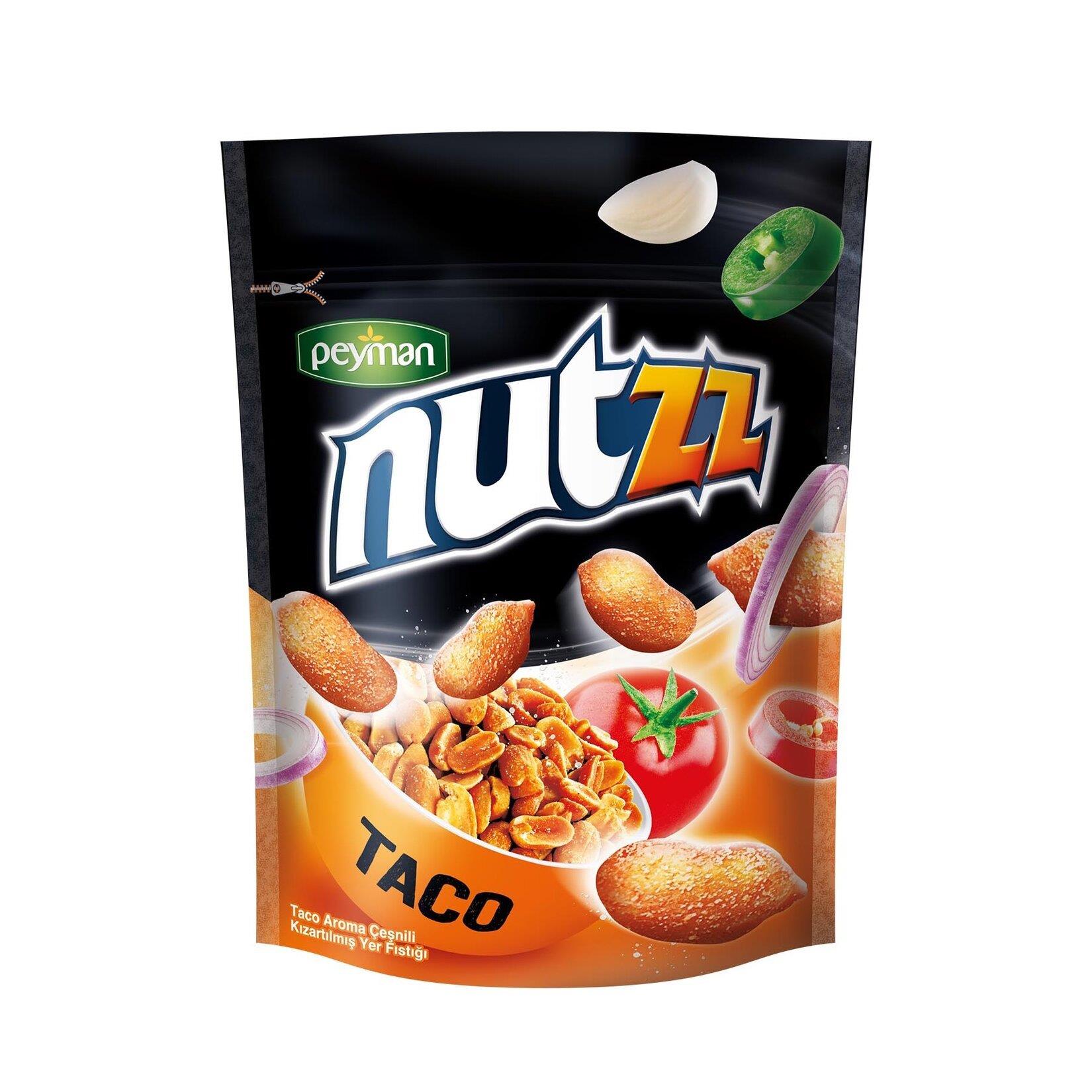 NUTZZ TACO ÇEŞN.KIZ.YER FIST.130GR