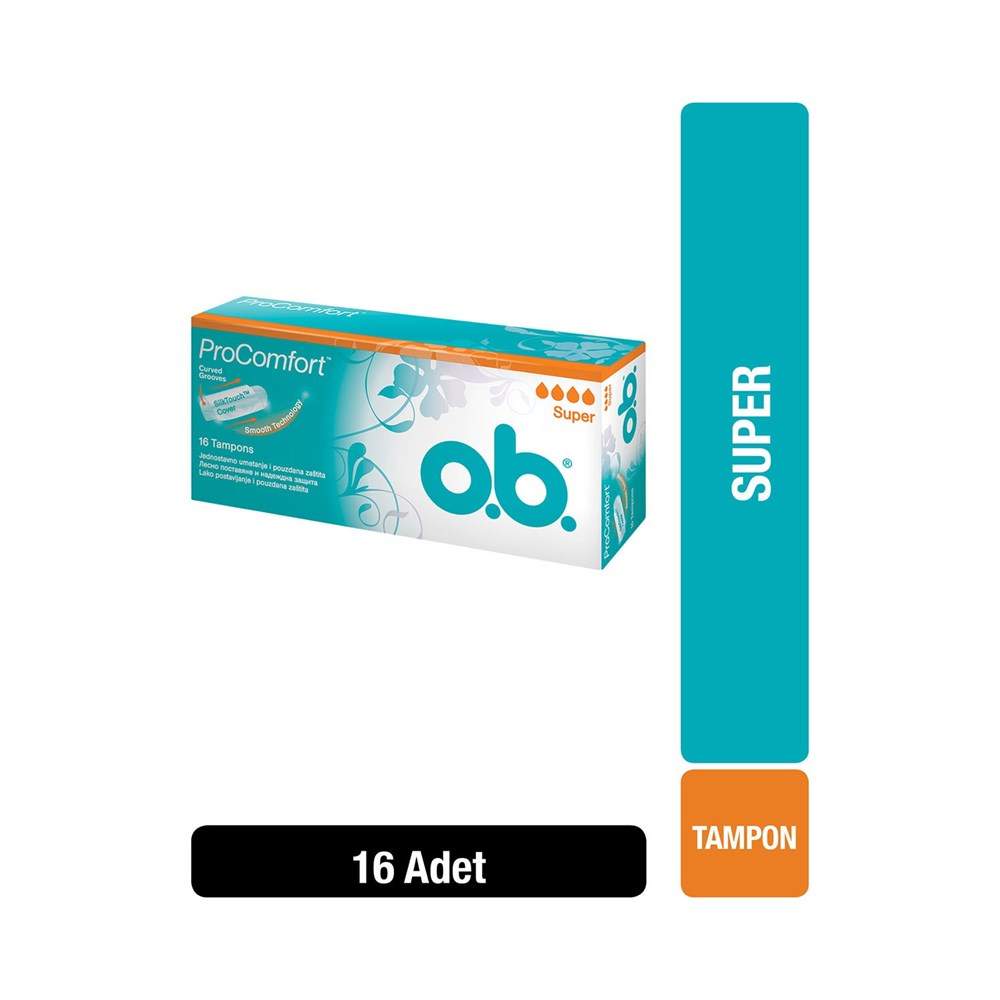 O.B.TAMPON SÜPER PLUS 16LI       