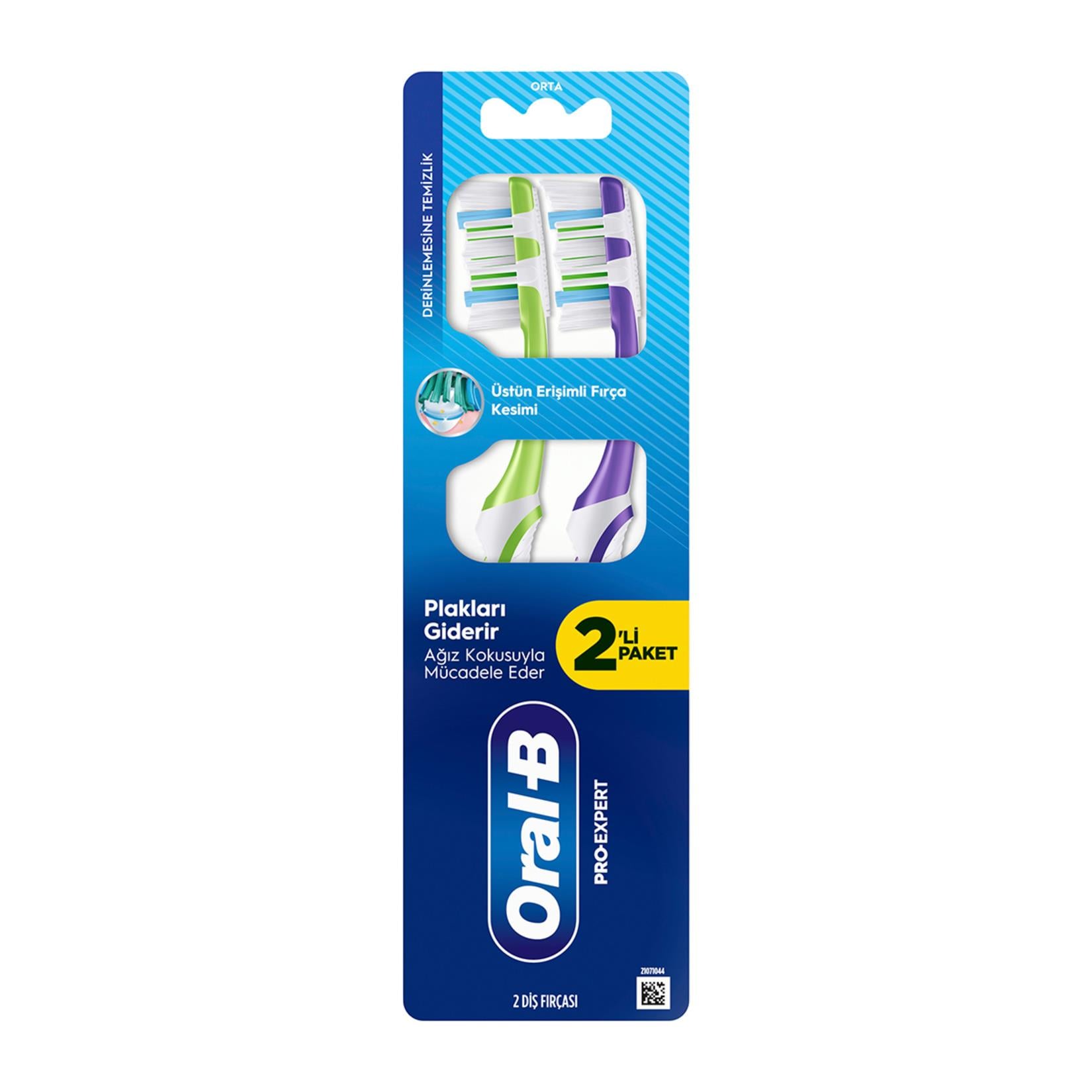 ORAL-B PRO EXP.DERİN TEM.FIRÇA 2 Lİ