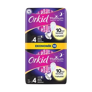 ORKİD PLATİNUM EKO GECE EKSTRA 10LU