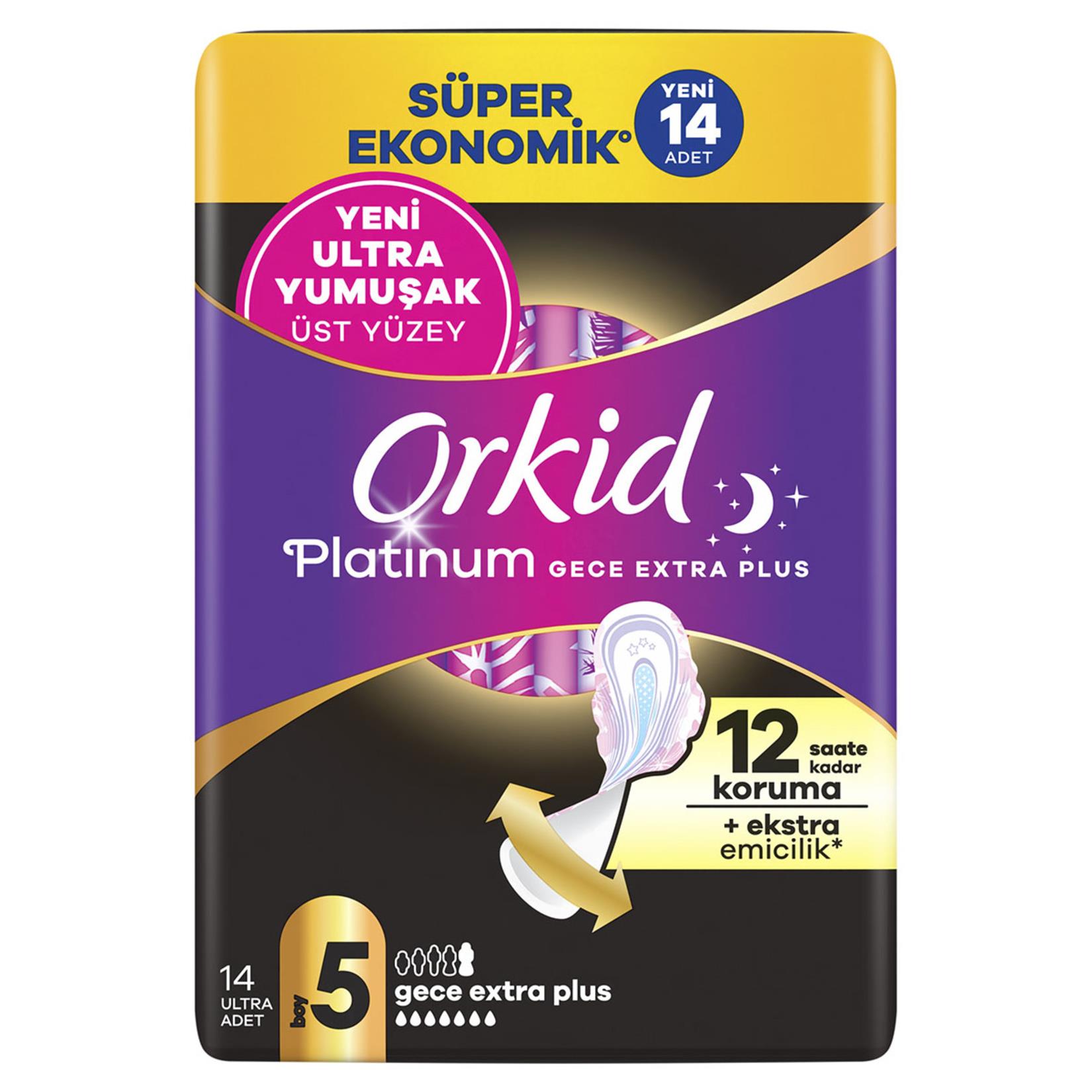 ORKİD PLATİNUM GECE EKSTRA PLUS 14 LÜ