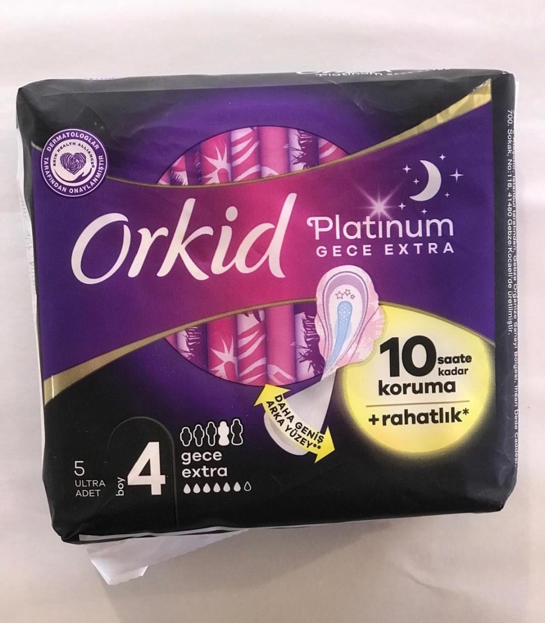 ORKİD PLATİNUM GECE EXTRA 5 Lİ