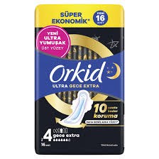 ORKİD ULTRA EKSTRA GECE EKS.16LI
