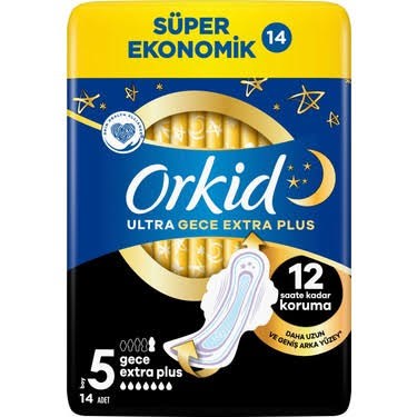ORKİD ULTRA EKSTRA GECE PLUS 14LÜ