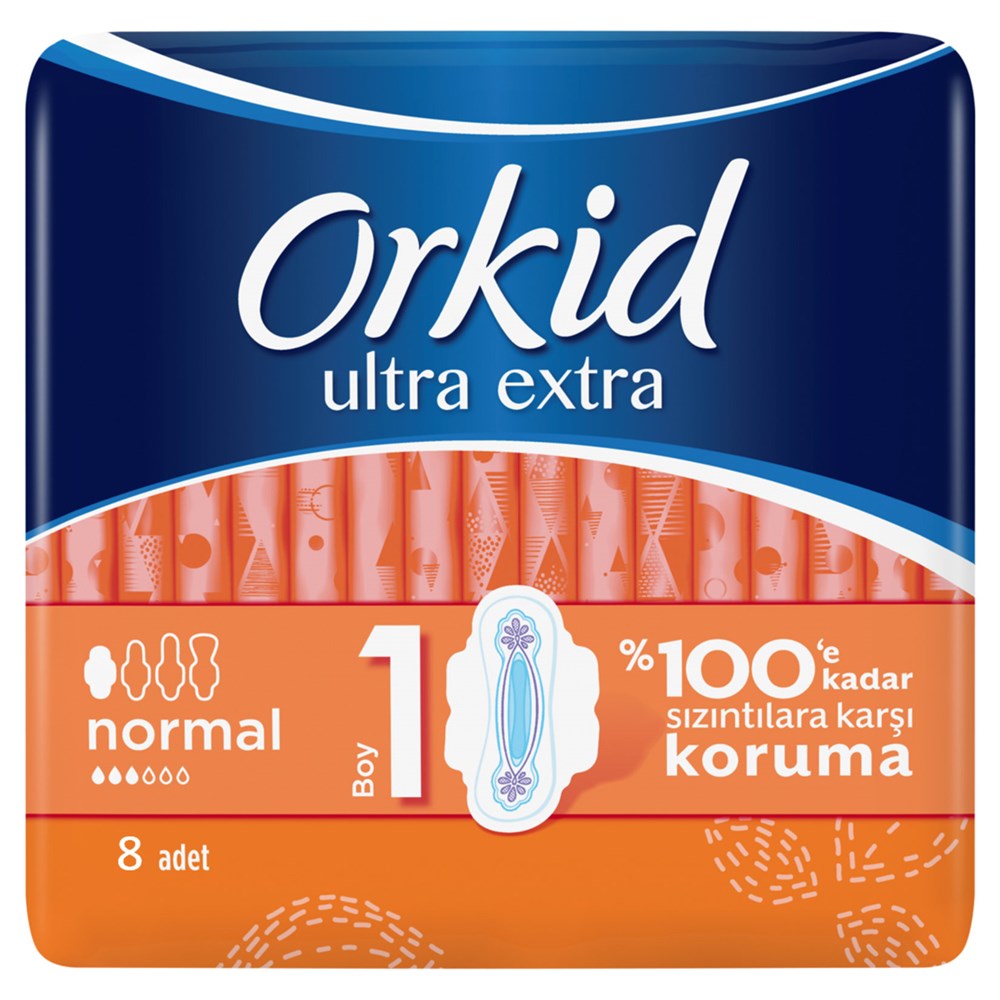 ORKİD ULTRA NORMAL 8Lİ