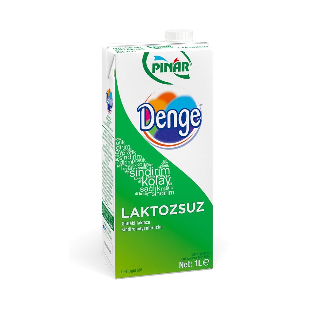 PINAR DENGE LAKTOZSUZ SUT 1LT