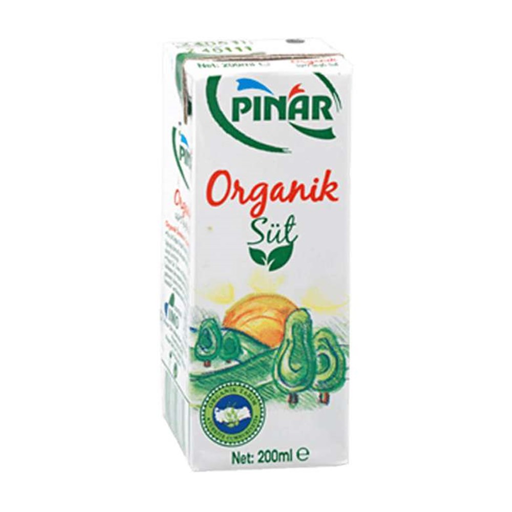 PINAR ORGANİK SÜT 200 ML.